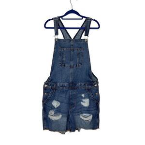 Old Navy Denim Shortalls NEW
